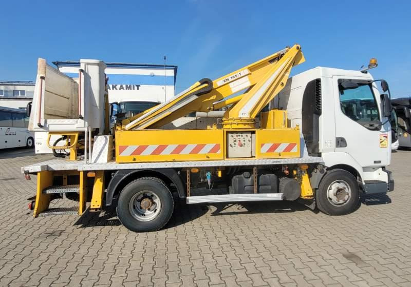 Emelőkosaras teherautó Renault MIDLUM 180 DCI / SPROWADZONA / ZWYŻKA: 8 kép.