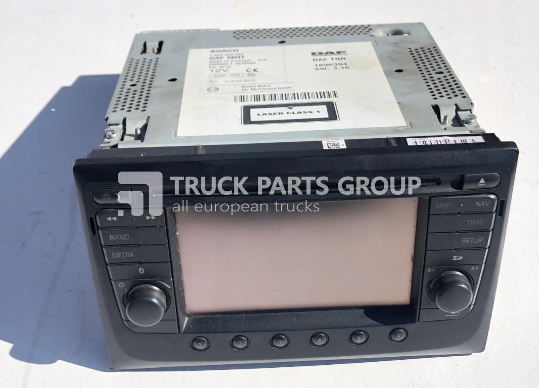 DAF 106 XF, XF, CF EURO6, EURO 6 emission NAVI, Navigation system, multimedia control, 2122191, 7620000099, 1896394, radio, DAF MMT, DAF TNR unit, by BOSCH 762000065, 2001191, 1801699, OHB teledata Gm - Navigációs rendszer - Teherautó: 1 kép. DAF 106 XF, XF, CF EURO6, EURO 6 emission NAVI, Navigation system, multimedia control, 2122191, 7620000099, 1896394, radio, DAF MMT, DAF TNR unit, by BOSCH 762000065, 2001191, 1801699, OHB teledata Gm - Navigációs rendszer - Teherautó: 1 kép.
