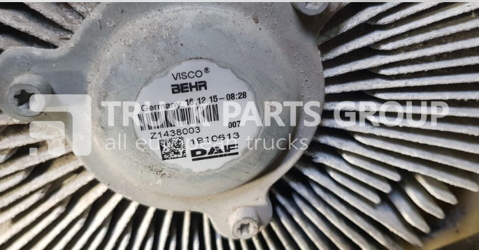 DAF EURO6, EURO 6 viscous fan fan clutch 1910613,1956601 viscous coupling - Ventilátor - Teherautó: 1 kép. DAF EURO6, EURO 6 viscous fan fan clutch 1910613,1956601 viscous coupling - Ventilátor - Teherautó: 1 kép.