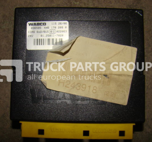 MAN TGX, TGS EURO5, EURO6 emission ECAS control unit, air suspension control unit - ECU - Teherautó: 2 kép. MAN TGX, TGS EURO5, EURO6 emission ECAS control unit, air suspension control unit - ECU - Teherautó: 2 kép.
