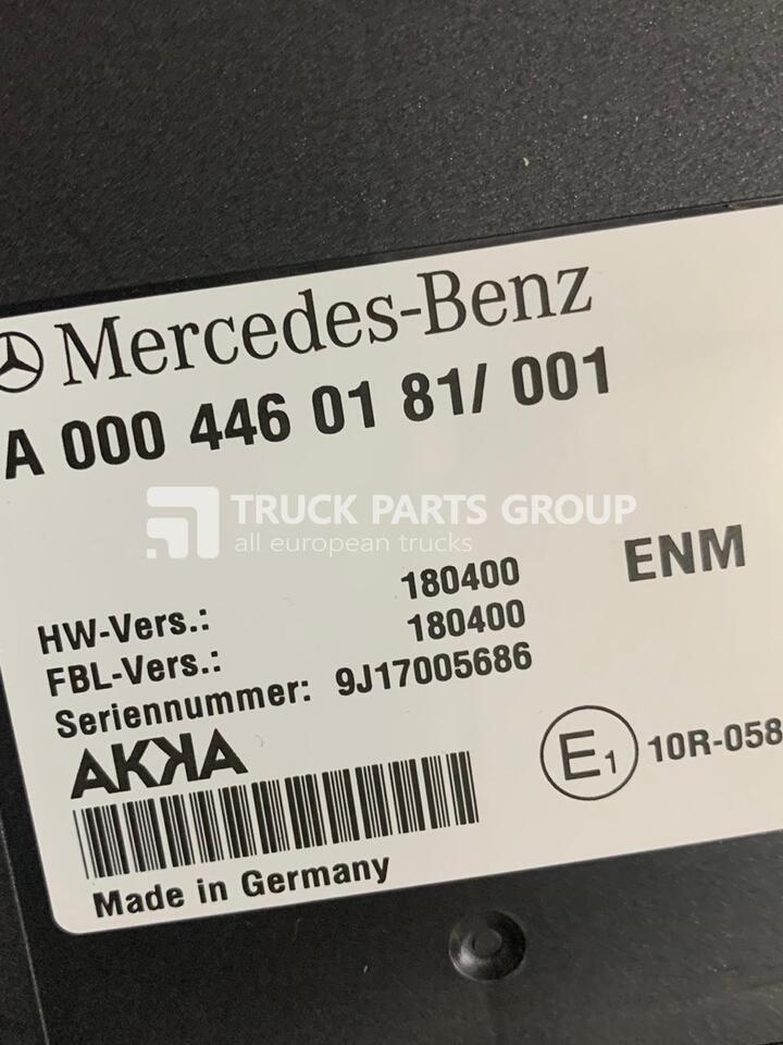MERCEDES BENZ Citaro 1, Citaro 2, Conecto, Integro, Intouro, O350, Tourismo, Travego, EVOBUS, BUS, ENM unit, 0004460181 by AKKA, HW version: 180400, FBL version: 180400 - ECU - Busz: 1 kép. MERCEDES BENZ Citaro 1, Citaro 2, Conecto, Integro, Intouro, O350, Tourismo, Travego, EVOBUS, BUS, ENM unit, 0004460181 by AKKA, HW version: 180400, FBL version: 180400 - ECU - Busz: 1 kép.