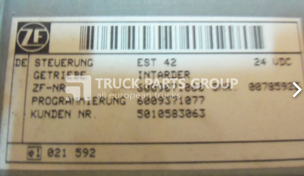RENAULT DXI Intarder Control unit, EDC, ECU 5010583063, 0260001028, 6009 control unit - ECU - Teherautó: 2 kép. RENAULT DXI Intarder Control unit, EDC, ECU 5010583063, 0260001028, 6009 control unit - ECU - Teherautó: 2 kép.