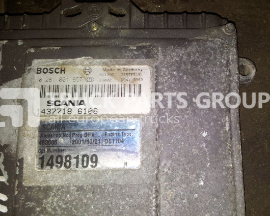 SCANIA engine control unit EDC, ECU, EMS, electronic control unit, 1437 control unit - ECU - Teherautó: 1 kép. SCANIA engine control unit EDC, ECU, EMS, electronic control unit, 1437 control unit - ECU - Teherautó: 1 kép.