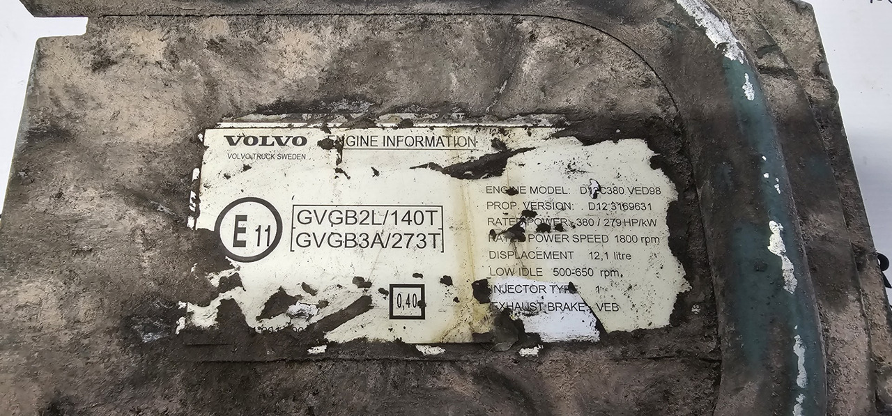 VOLVO FH12, FM12, EURO 3 emission engine control unit, D12C 380 HP, D1 control unit - ECU - Teherautó: 2 kép. VOLVO FH12, FM12, EURO 3 emission engine control unit, D12C 380 HP, D1 control unit - ECU - Teherautó: 2 kép.