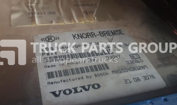 VOLVO control unit - ECU - Teherautó: 1 kép. VOLVO control unit - ECU - Teherautó: 1 kép.