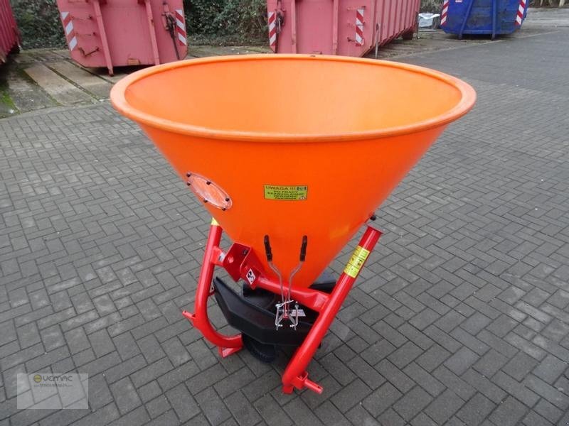 Új Homok-/ Sószóró Dexwal Salzstreuer Düngerstreuer Streuer Trichterstreuer 500 Liter: 7 kép.