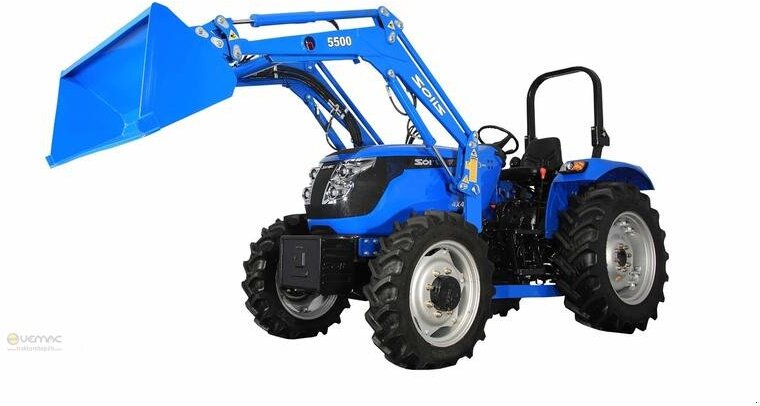 Solis Solis 50 Traktor Trecker Schlepper Frontlader Allrad 50PS - Traktor: 1 kép. Solis Solis 50 Traktor Trecker Schlepper Frontlader Allrad 50PS - Traktor: 1 kép.