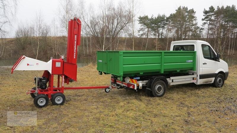 Új Faaprító Vemac SMV70 Häcksler Holzhäcksler Holzschredder Benzin Motor Anhän: 14 kép.