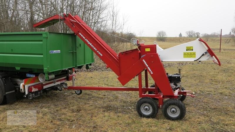 Új Faaprító Vemac SMV70 Häcksler Holzhäcksler Holzschredder Benzin Motor Anhän: 13 kép.