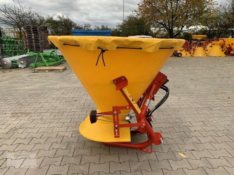 Új Homok-/ Sószóró Vemac Streuer Profi 300 Hydraulikmotor Hydraulik Radlader Traktor NEU: 17 kép.