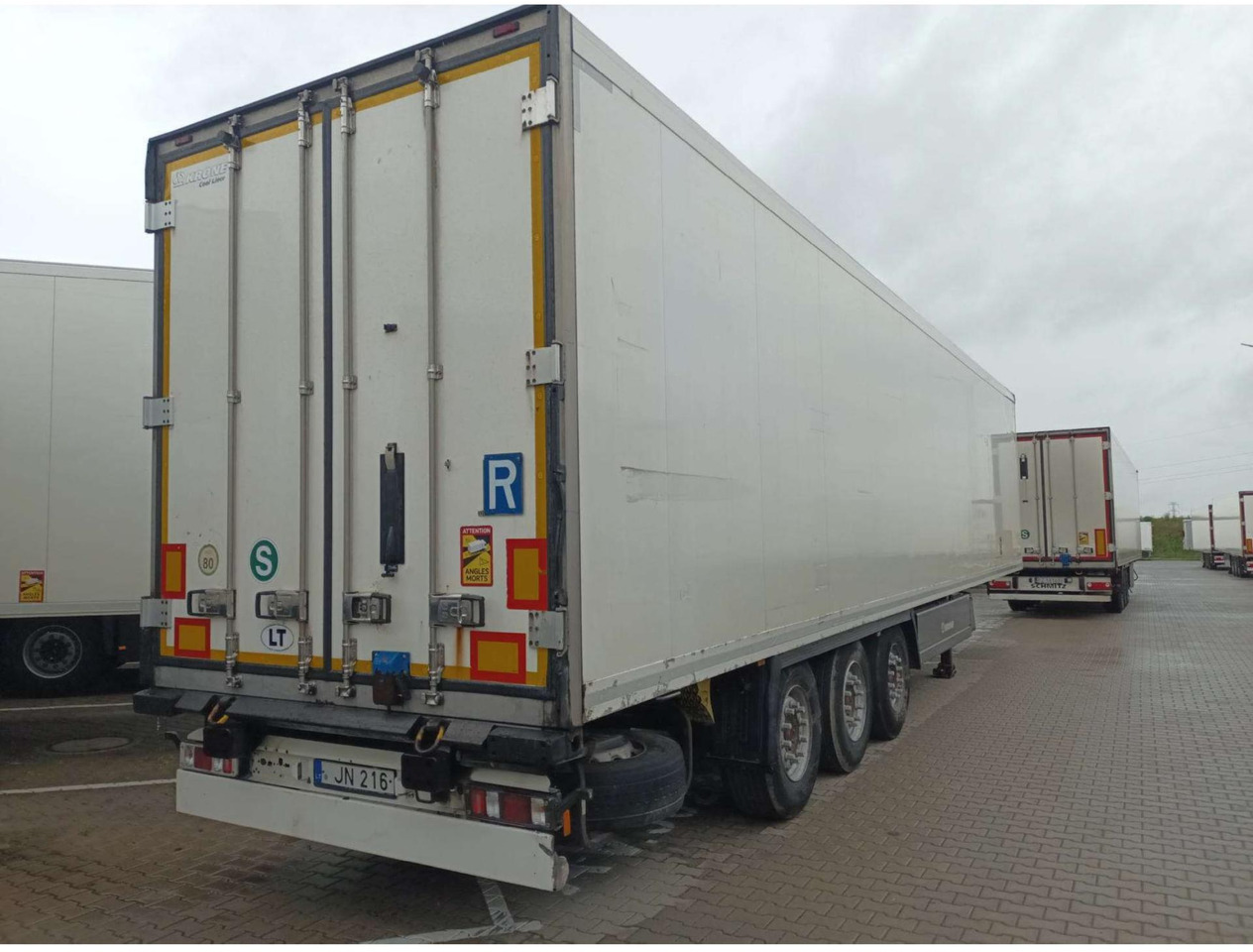 2018 Krone SDR Double Deck Cool Liner FP60 ThermoKing SLXi 300 Lifting Axle - Félpótkocsi hűtős: 3 kép. 2018 Krone SDR Double Deck Cool Liner FP60 ThermoKing SLXi 300 Lifting Axle - Félpótkocsi hűtős: 3 kép.