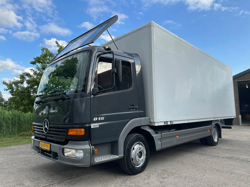 Mercedes-Benz Atego 815 / NL TRUCK / EURO 2 / BOX + LIFT / LOW KM / GOOD CONDITION / 7,5t - Dobozos felépítményű teherautó: 1 kép. Mercedes-Benz Atego 815 / NL TRUCK / EURO 2 / BOX + LIFT / LOW KM / GOOD CONDITION / 7,5t - Dobozos felépítményű teherautó: 1 kép.