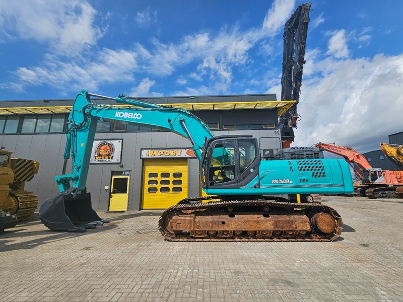 Kobelco SK500LC-9 - Lánctalpas kotró: 1 kép. Kobelco SK500LC-9 - Lánctalpas kotró: 1 kép.
