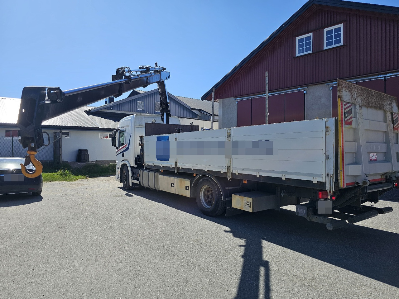 Scania P320 - Platós teherautó, Darus autó: 4 kép. Scania P320 - Platós teherautó, Darus autó: 4 kép.
