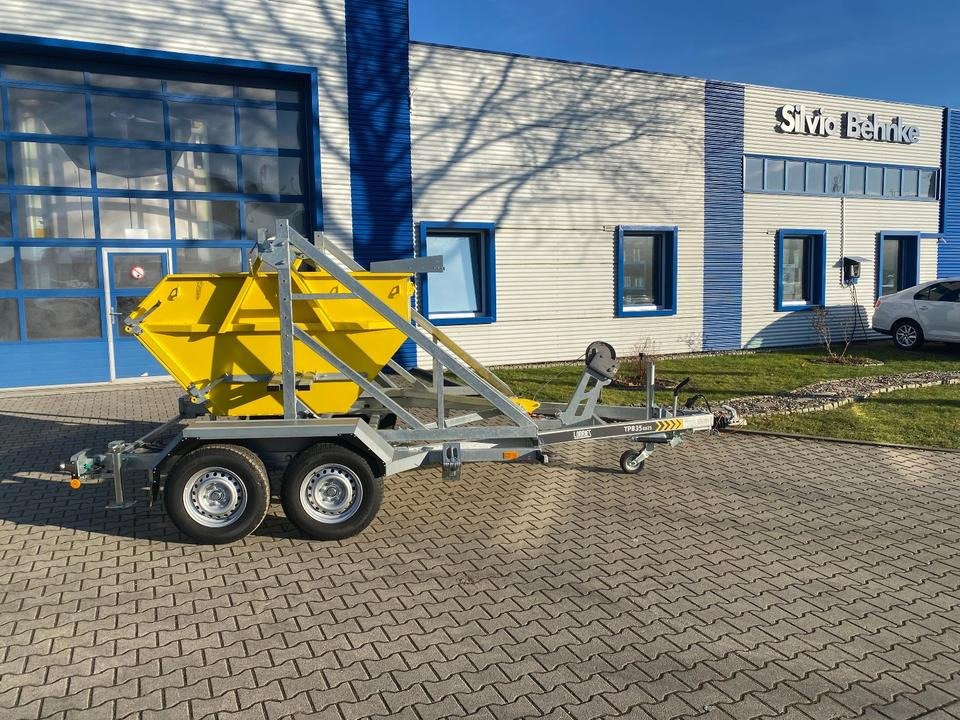 Lorries Kabelanhänger mit Baucontainer 3500KG *INKL.19% MWST*SOFORT VERFÜGBAR!* - Kábeldob szállító utánfutó: 2 kép. Lorries Kabelanhänger mit Baucontainer 3500KG *INKL.19% MWST*SOFORT VERFÜGBAR!* - Kábeldob szállító utánfutó: 2 kép.