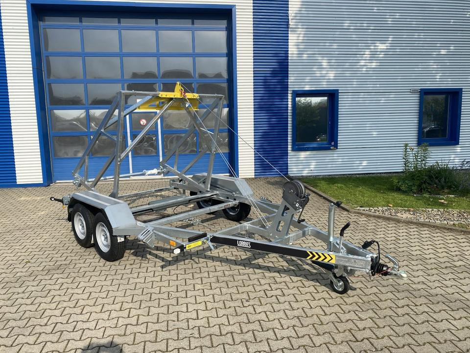 Kábeldob szállító utánfutó Lorries Kabeltrommel-Anhänger 3500KG *INKL.19% MWST* Kabelanhänger Sofort Verfügbar!: 14 kép.