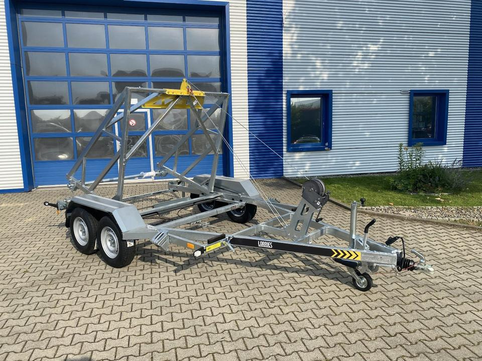 Kábeldob szállító utánfutó Lorries Kabeltrommel-Anhänger 3500KG *INKL.19% MWST* Kabelanhänger Sofort Verfügbar!: 13 kép.