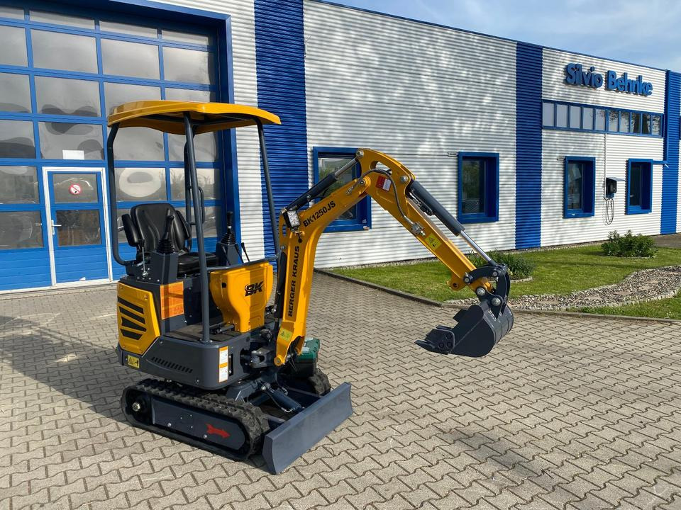 Minibagger BK1250JS + Schaufelpaket *INKL.19% MWST*KUBOTA*BERGER KRAUS*JOYSTICK*SOFORT!* - Minikotró: 5 kép. Minibagger BK1250JS + Schaufelpaket *INKL.19% MWST*KUBOTA*BERGER KRAUS*JOYSTICK*SOFORT!* - Minikotró: 5 kép.