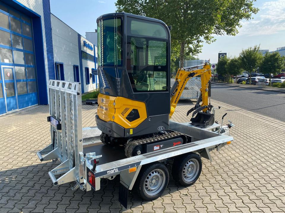 Minibagger BK1250KJSR + Tieflader + Zubehör *INKL.19% MWST*BERGER KRAUS*VERSTELLFAHRWERK* KUBOTA*SOFORT!* - Minikotró: 5 kép. Minibagger BK1250KJSR + Tieflader + Zubehör *INKL.19% MWST*BERGER KRAUS*VERSTELLFAHRWERK* KUBOTA*SOFORT!* - Minikotró: 5 kép.