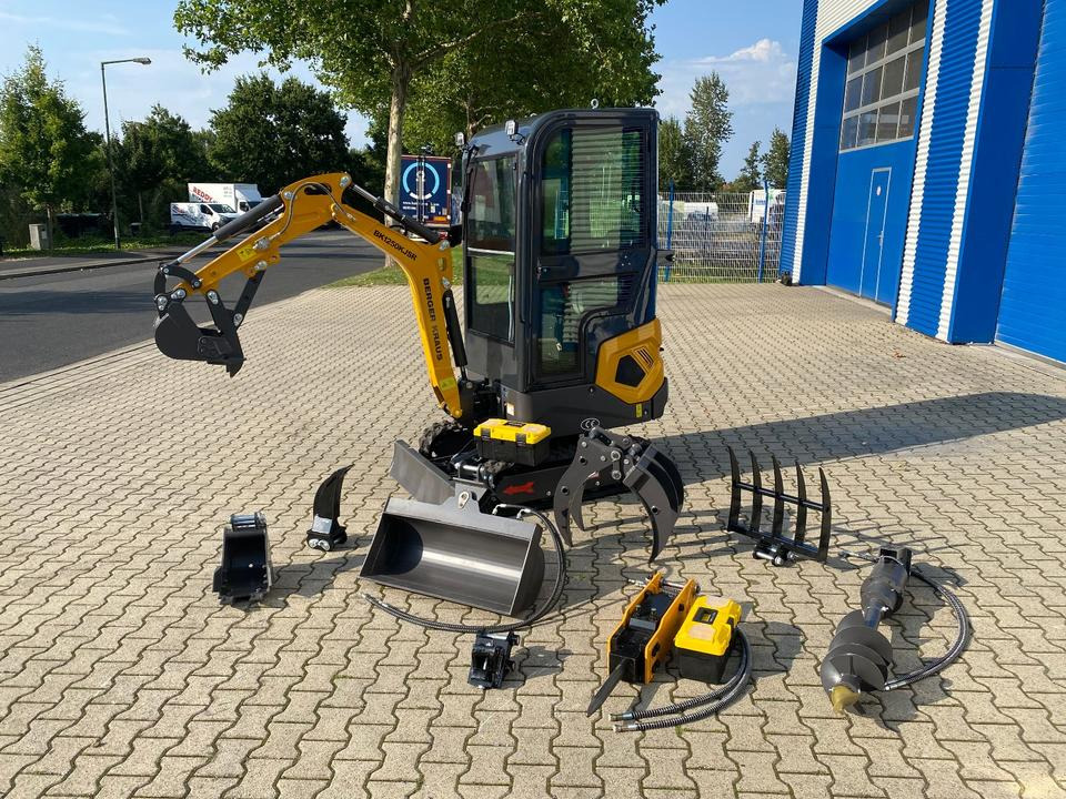Minibagger BK1250KJSR inkl. großem Zubehörpaket *INKL.19% MWST*BERGER KRAUS*KUBOTA* VERSTELLFAHRWERK*SOFORT!* - Minikotró: 2 kép. Minibagger BK1250KJSR inkl. großem Zubehörpaket *INKL.19% MWST*BERGER KRAUS*KUBOTA* VERSTELLFAHRWERK*SOFORT!* - Minikotró: 2 kép.