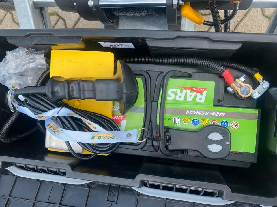 Kábeldob szállító utánfutó TA-NO Kabeltrommel-Anhänger 3500KG E-Winde  *INKL.19% MWST* Kabelanhänger Sofort Verfügbar!: 7 kép.