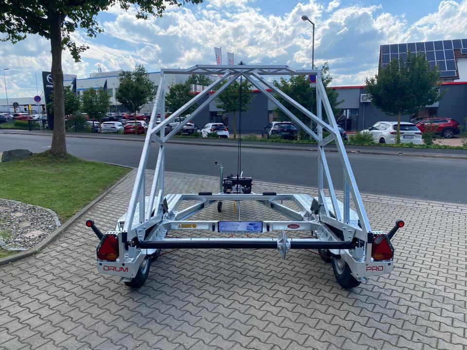 Kábeldob szállító utánfutó TA-NO Kabeltrommel-Anhänger 3500KG E-Winde * INKL.19% MWST* Kabelanhänger Sofort Verfügbar!: 13 kép.