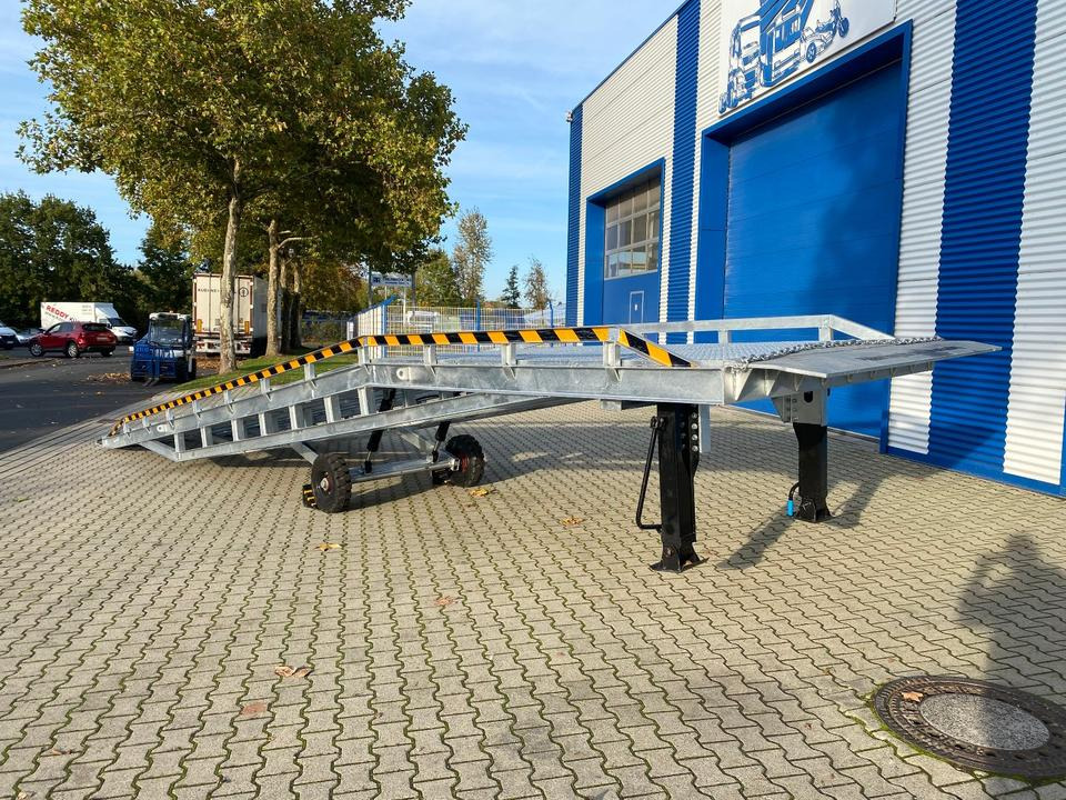 Verladerampe 8t Verzinkt Containerrampe LKW Rampe NEU *INKL.19% MWST*SOFORT VERFÜGBAR!* - Rakodó rámpa: 2 kép. Verladerampe 8t Verzinkt Containerrampe LKW Rampe NEU *INKL.19% MWST*SOFORT VERFÜGBAR!* - Rakodó rámpa: 2 kép.