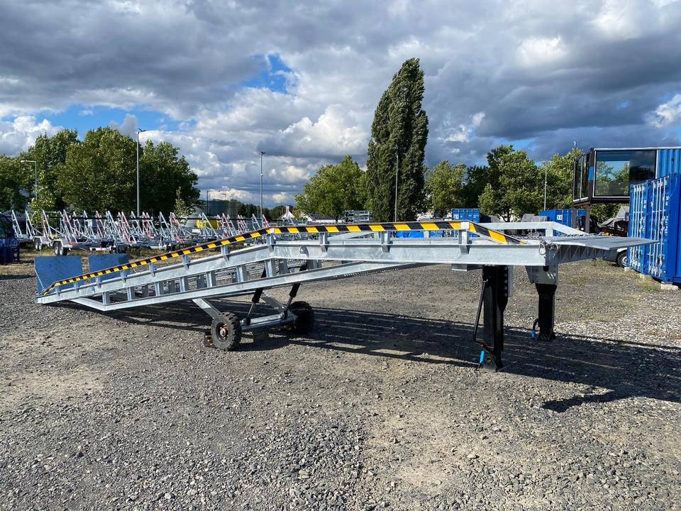 Verladerampe 8t Verzinkt Containerrampe LKW Rampe Vorführmodell *INKL.19% MWST*SOFORT VERFÜGBAR!* - Rakodó rámpa: 2 kép. Verladerampe 8t Verzinkt Containerrampe LKW Rampe Vorführmodell *INKL.19% MWST*SOFORT VERFÜGBAR!* - Rakodó rámpa: 2 kép.