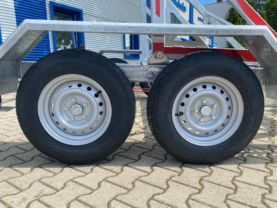 Kábeldob szállító utánfutó Vermietung / Kabelanhänger 3500KG E-Winde / Nutzlast 2749KG / Kabeltrommel-Anhänger / Glasfaser/ 3 Tage: 7 kép.