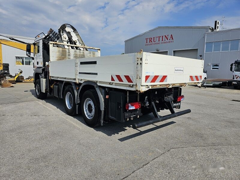 MAN TGS 28.540 - Platós teherautó, Darus autó: 3 kép. MAN TGS 28.540 - Platós teherautó, Darus autó: 3 kép.