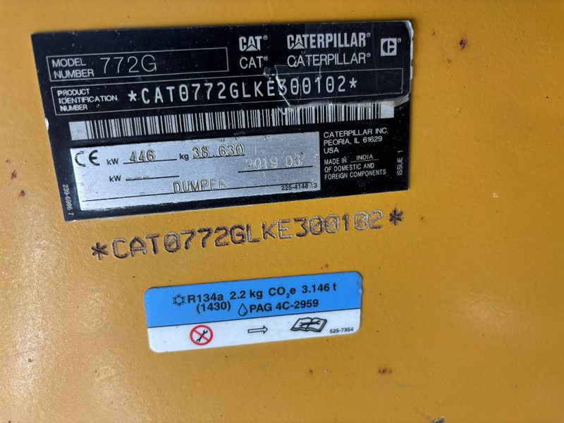 Cat 772G - Bánya teherautó: 5 kép. Cat 772G - Bánya teherautó: 5 kép.