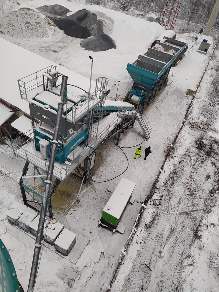 Constmach Centrale à Béton Mobile d'une Capacité de 120 m³/h - Betonüzem: 5 kép. Constmach Centrale à Béton Mobile d'une Capacité de 120 m³/h - Betonüzem: 5 kép.
