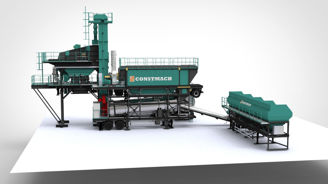 Constmach Centrales D'asphalte Mobiles de Type Batch - Aszfalt növény: 3 kép. Constmach Centrales D'asphalte Mobiles de Type Batch - Aszfalt növény: 3 kép.