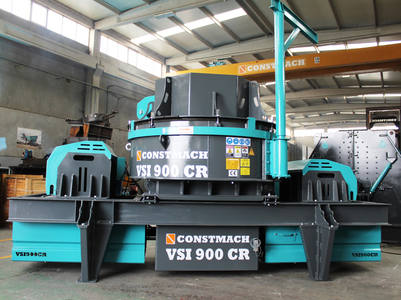 Constmach Concasseur De Pierre À Impact À Axe Vertical 190-250 TPH - Röpítő törő: 5 kép. Constmach Concasseur De Pierre À Impact À Axe Vertical 190-250 TPH - Röpítő törő: 5 kép.