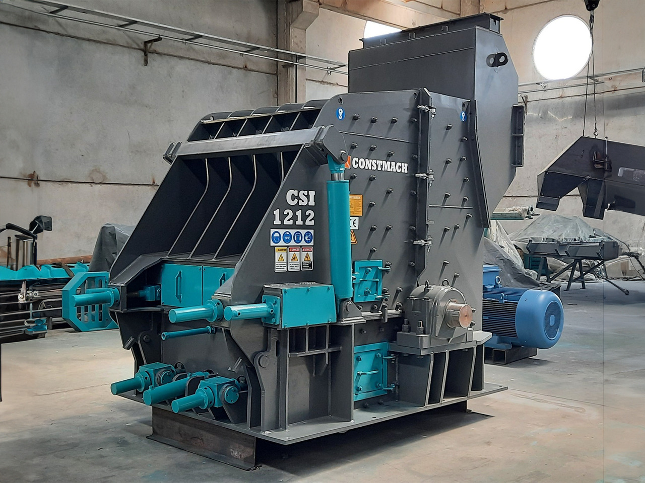 Constmach Concasseur De Pierre À Impact Secondaire 120-150 TPH - Röpítő törő: 1 kép. Constmach Concasseur De Pierre À Impact Secondaire 120-150 TPH - Röpítő törő: 1 kép.