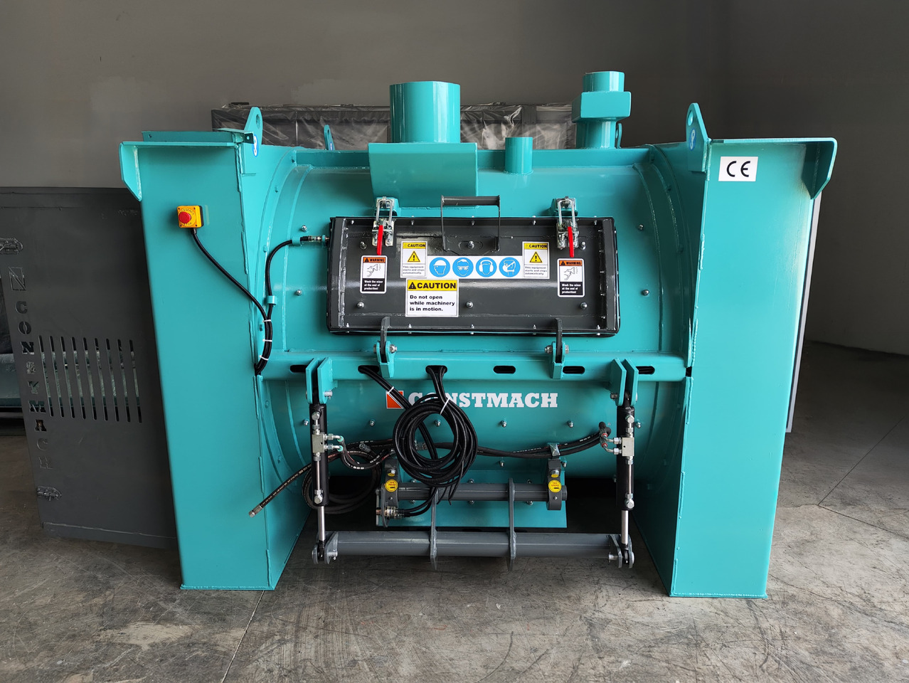 Constmach Mélangeur à Béton à Arbre Unique ( Mélangeur à Palettes ) - Betonkeverő: 1 kép. Constmach Mélangeur à Béton à Arbre Unique ( Mélangeur à Palettes ) - Betonkeverő: 1 kép.