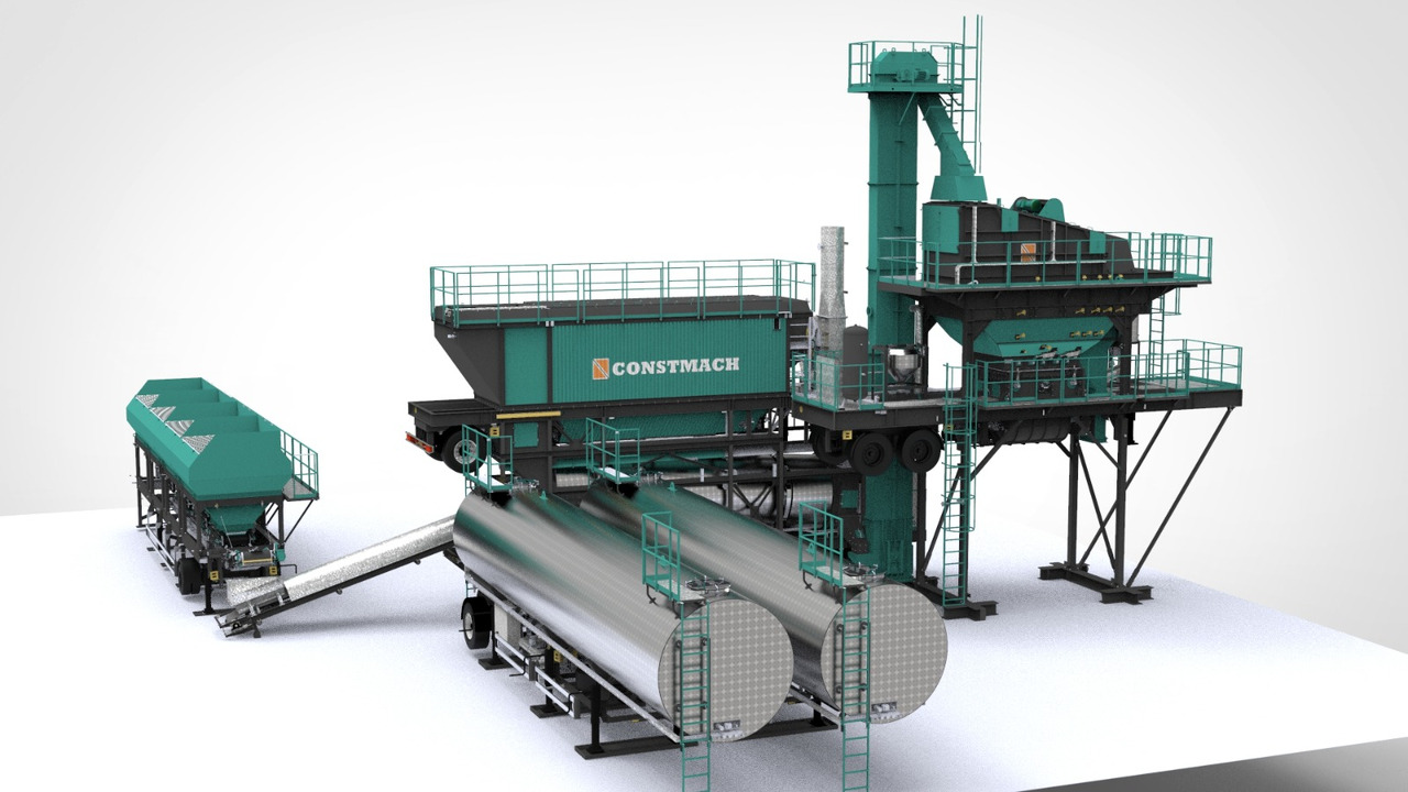 Constmach Mobile Batch Type Asphalt Plants - Aszfalt növény: 2 kép. Constmach Mobile Batch Type Asphalt Plants - Aszfalt növény: 2 kép.