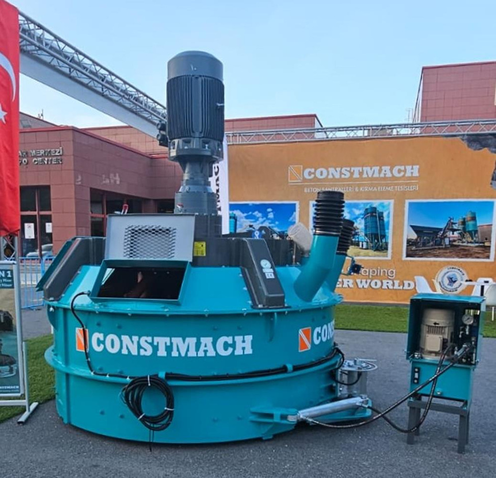 Constmach Planetary Type Concrete Mixer (Paddle Mixer) - Betonkeverő: 1 kép. Constmach Planetary Type Concrete Mixer (Paddle Mixer) - Betonkeverő: 1 kép.
