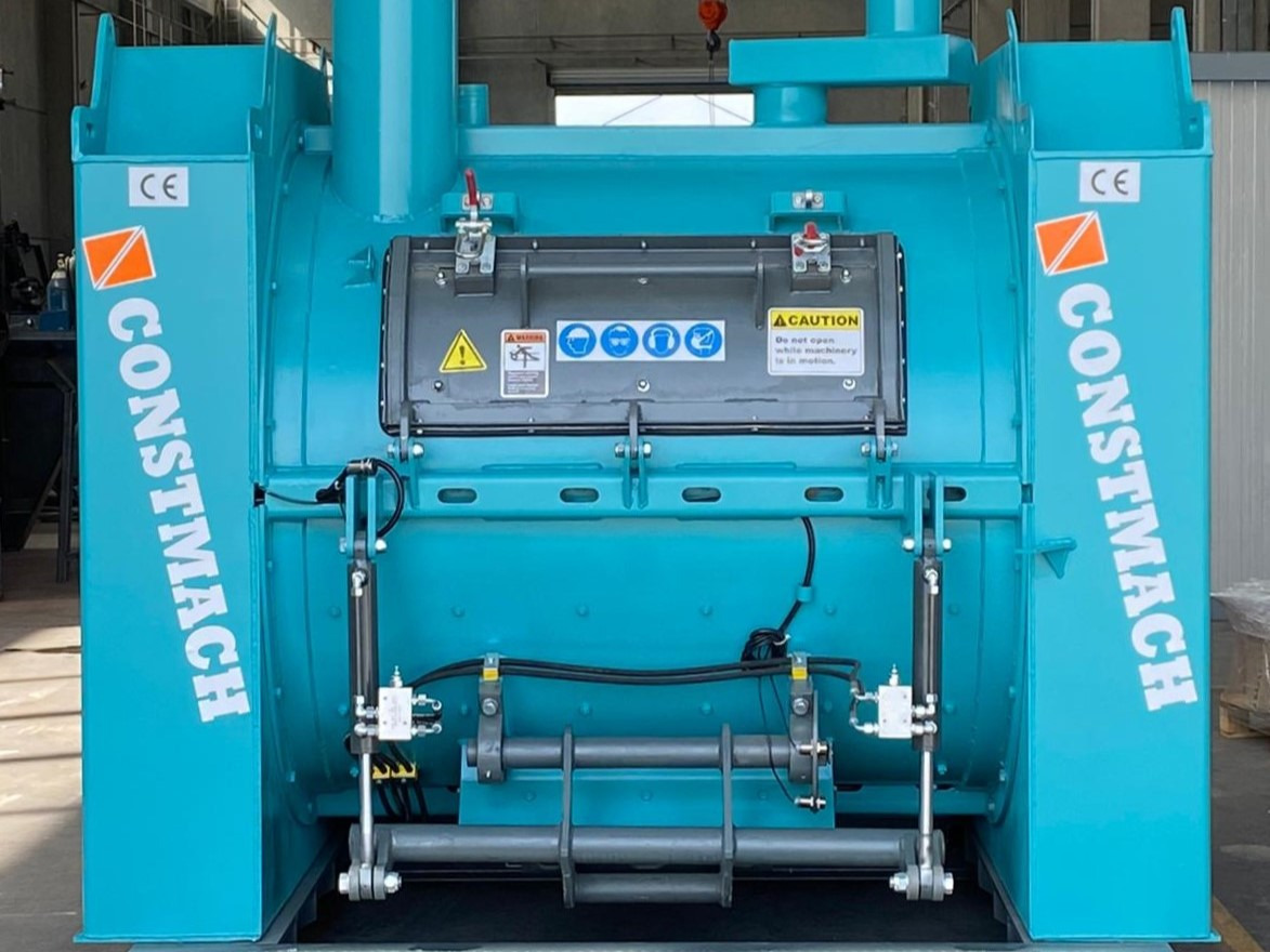 Constmach Single Shaft Concrete Mixer (Paddle Mixer) - Betonkeverő: 3 kép. Constmach Single Shaft Concrete Mixer (Paddle Mixer) - Betonkeverő: 3 kép.