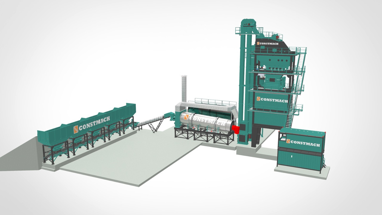 Constmach Stationary Batch Type Asphalt Plants - Aszfalt növény: 1 kép. Constmach Stationary Batch Type Asphalt Plants - Aszfalt növény: 1 kép.
