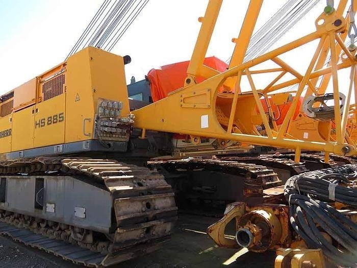 Liebherr HS885HD + BAUER CUTTER - 38 METERS - Daru: 3 kép. Liebherr HS885HD + BAUER CUTTER - 38 METERS - Daru: 3 kép.
