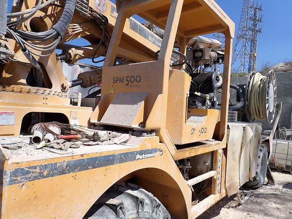 Putzmeister SPM 500 - Betonipari gép: 1 kép. Putzmeister SPM 500 - Betonipari gép: 1 kép.