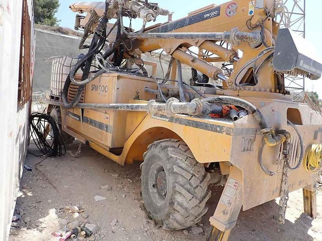 Putzmeister SPM 500 - Betonipari gép: 5 kép. Putzmeister SPM 500 - Betonipari gép: 5 kép.