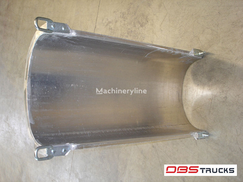 Rynna przedłużająca aluminiowa, Extension chute aluminum LIEBHERR 0-01-98 LIEBHERR concrete mixer - Alkatrész - Betonmixer: 2 kép. Rynna przedłużająca aluminiowa, Extension chute aluminum LIEBHERR 0-01-98 LIEBHERR concrete mixer - Alkatrész - Betonmixer: 2 kép.