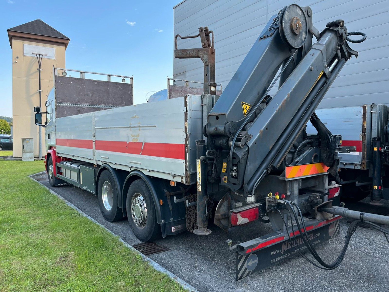Scania R410 Palfinger 20.001 - Darus autó: 2 kép. Scania R410 Palfinger 20.001 - Darus autó: 2 kép.