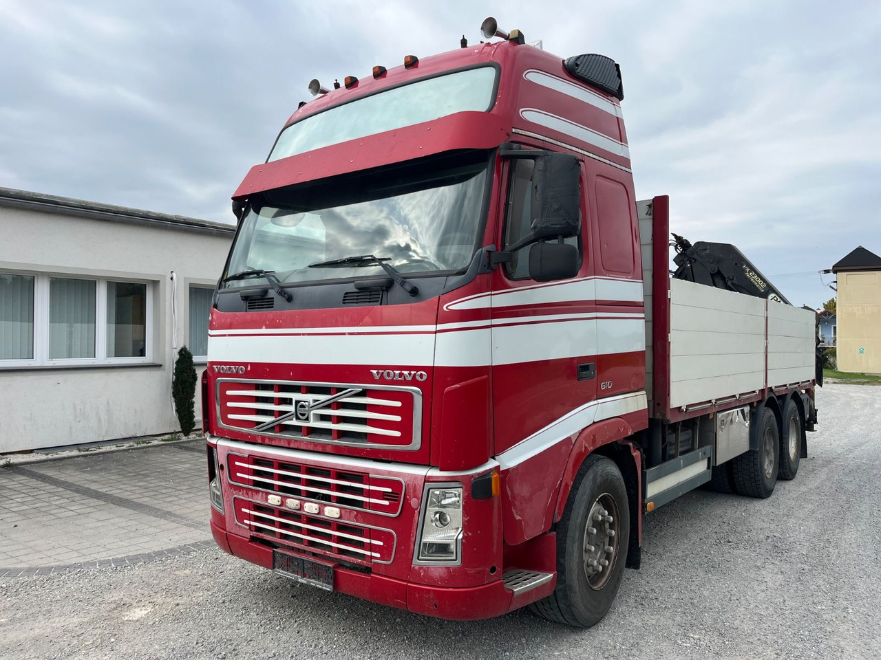 Volvo FH16 610 Palfinger 23002 - Darus autó: 3 kép. Volvo FH16 610 Palfinger 23002 - Darus autó: 3 kép.