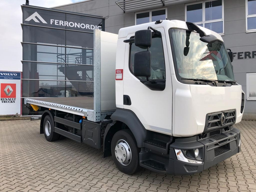 Renault D 10.210 Klima*PTO*Motor Bremse*Blatt Federung - Platós teherautó: 1 kép. Renault D 10.210 Klima*PTO*Motor Bremse*Blatt Federung - Platós teherautó: 1 kép.