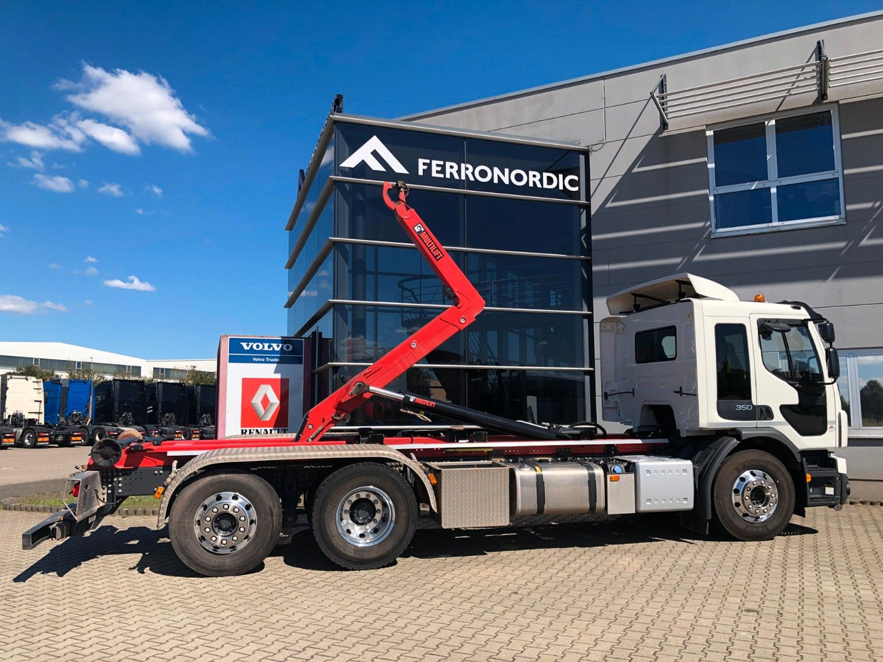 Volvo FE 350 6x2 Lenkachse*Alufelgen*HIAB*AHK*Klima - Horgos rakodó teherautó: 4 kép. Volvo FE 350 6x2 Lenkachse*Alufelgen*HIAB*AHK*Klima - Horgos rakodó teherautó: 4 kép.