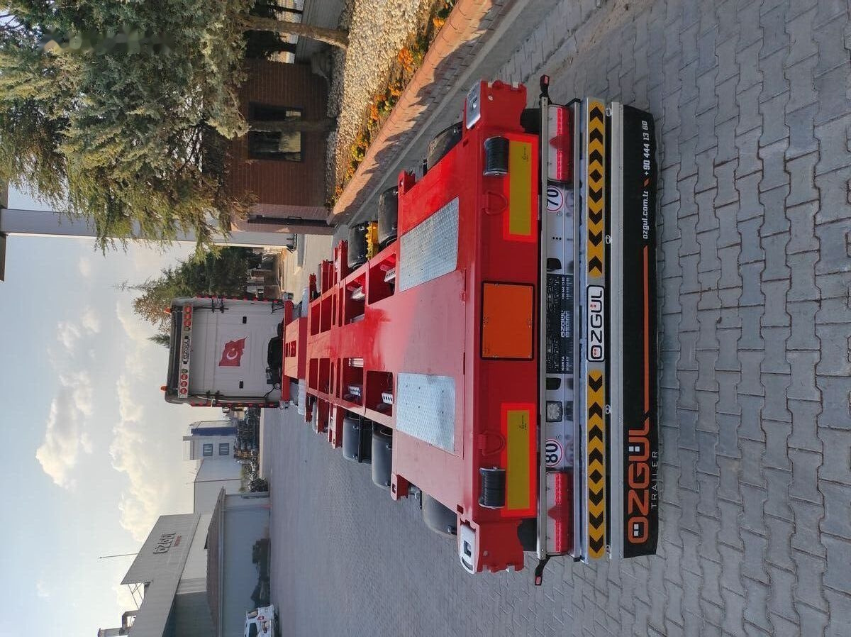 Új Félpótkocsi cserefelépítményes a következők szállításához konténer Özgül 4 AXLE HIGH CUBE CONTAINER CARRIER: 18 kép. Új Félpótkocsi cserefelépítményes a következők szállításához konténer Özgül 4 AXLE HIGH CUBE CONTAINER CARRIER: 18 kép.