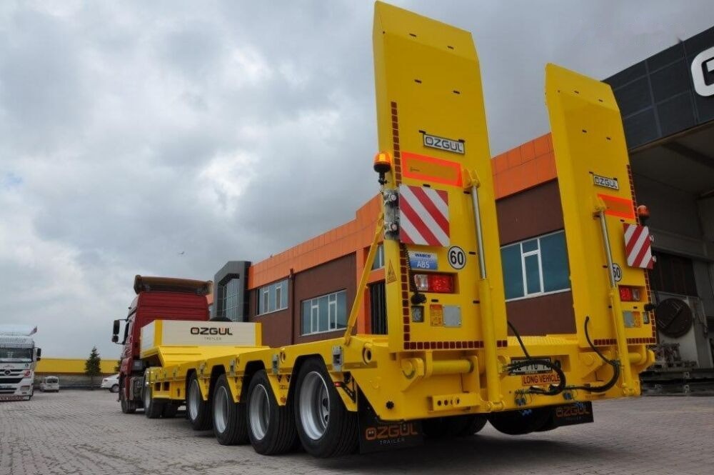 Özgül 4 AXLE LOWBED SEMI TRAILER - Félpótkocsi mélybölcsős: 5 kép. Özgül 4 AXLE LOWBED SEMI TRAILER - Félpótkocsi mélybölcsős: 5 kép.
